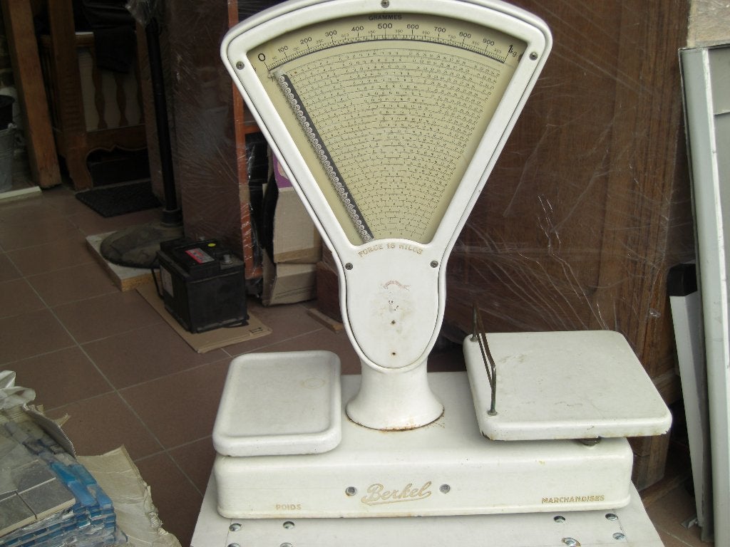 Balance BERKEL  de 1928, Enlèvement