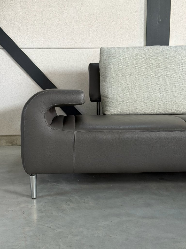 Canapé d'angle Leolux Vol de Reve - comme neuf, Synthétique, 150 cm ou plus, Rolf Benz Montis Jori Artifort Pode, Comme neuf