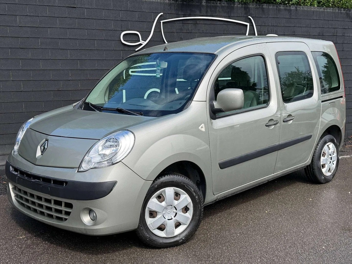 Renault Kangoo 1.5 dCi+5 PLACES+EURO 4 (bj 2009), Stof, Beige, 4 cilinders, Beige