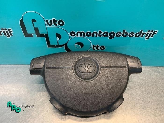 Airbag links (Stuur) van een Chevrolet Kalos (Kalos 02-), Gebruikt, -, Ophalen of Verzenden, -