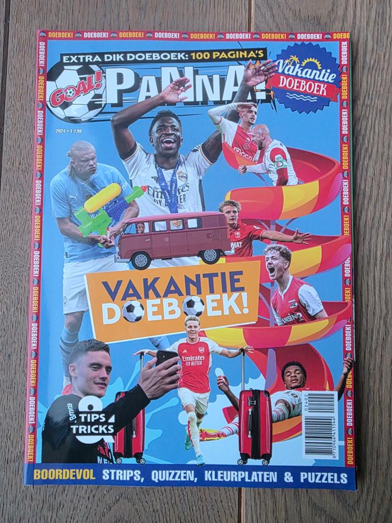 NIEUW vakantiedoeboek van het PANNA magazine 2024, Boeken, Ophalen of Verzenden, Nieuw, Sport en Vrije tijd