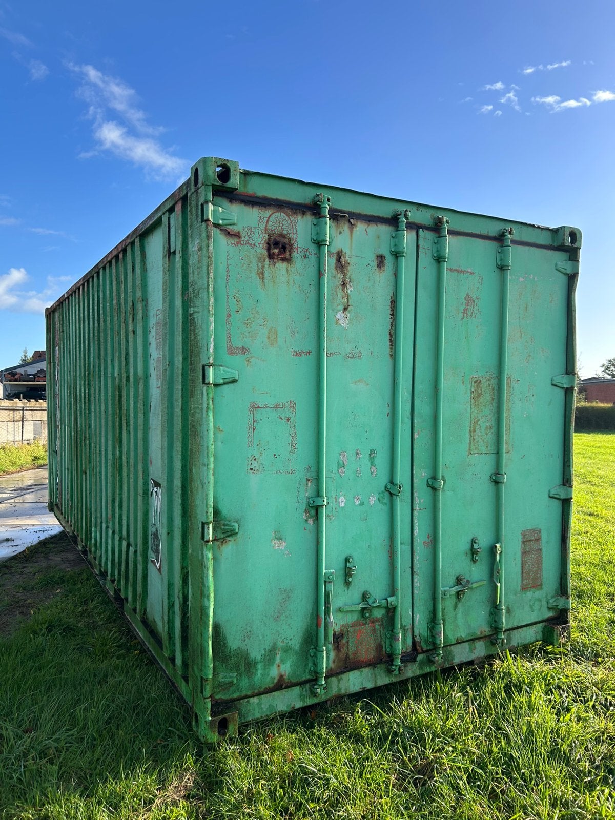 Werfopslag/tijdelijke opslagplaats/werfcontainer, Envoi