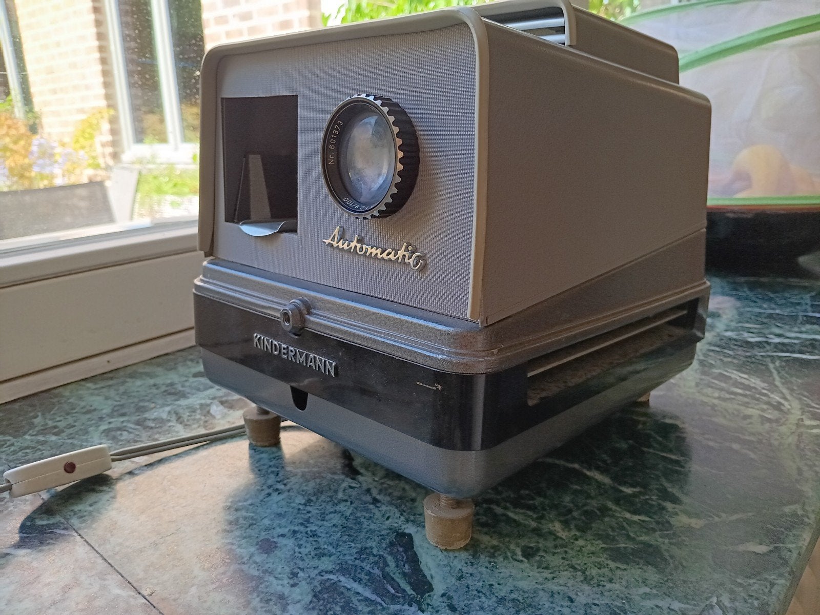 projecteur de diapositives Kindermann vintage, Enlèvement