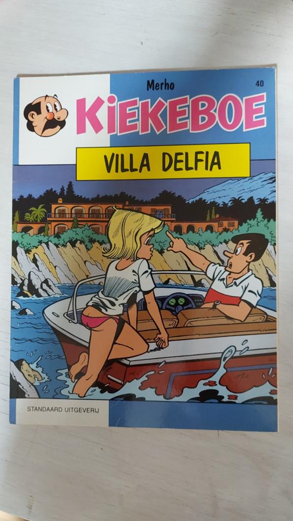 Kiekeboe - 40 Villa Delfia, Enlèvement, Comme neuf, Merho
