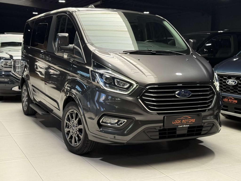 Ford Tourneo Custom 2.0 TDCI L1H1 TITANIUM 8 PLACES CUIR GPS, Autos, Ford, Cuir, Achat, Entreprise, 5 portes
