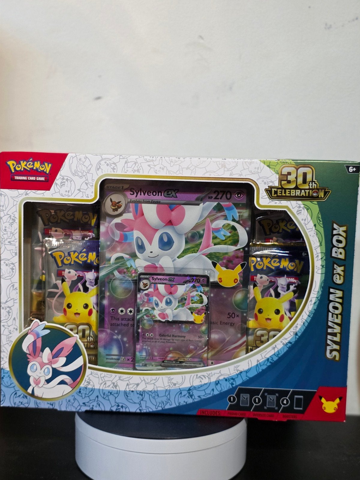 Pokemon 30th anniversary EX Box, Ophalen