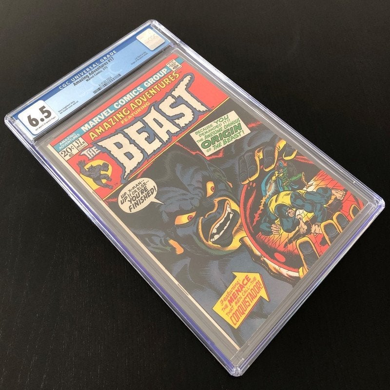Amazing Adventures Vol.2 #17 CGC (1973) FN+ (6.5), Boeken, Strips | Comics, Eén comic, Amerika, Marvel Comics, Verzenden