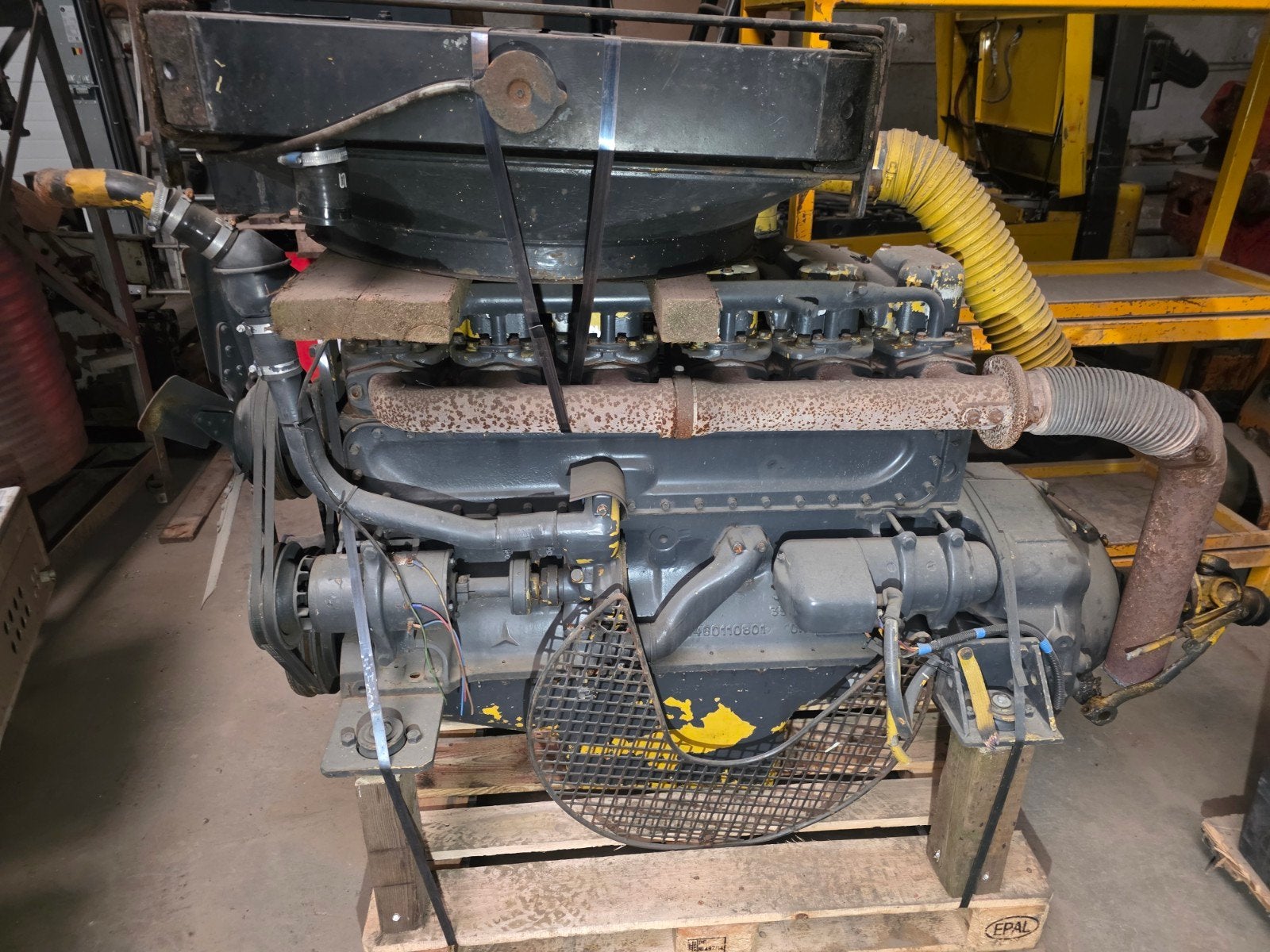 Mercedes OM 346  6 cyl dieselmotor, Auto-onderdelen, Ophalen, Gebruikt, Mercedes-Benz
