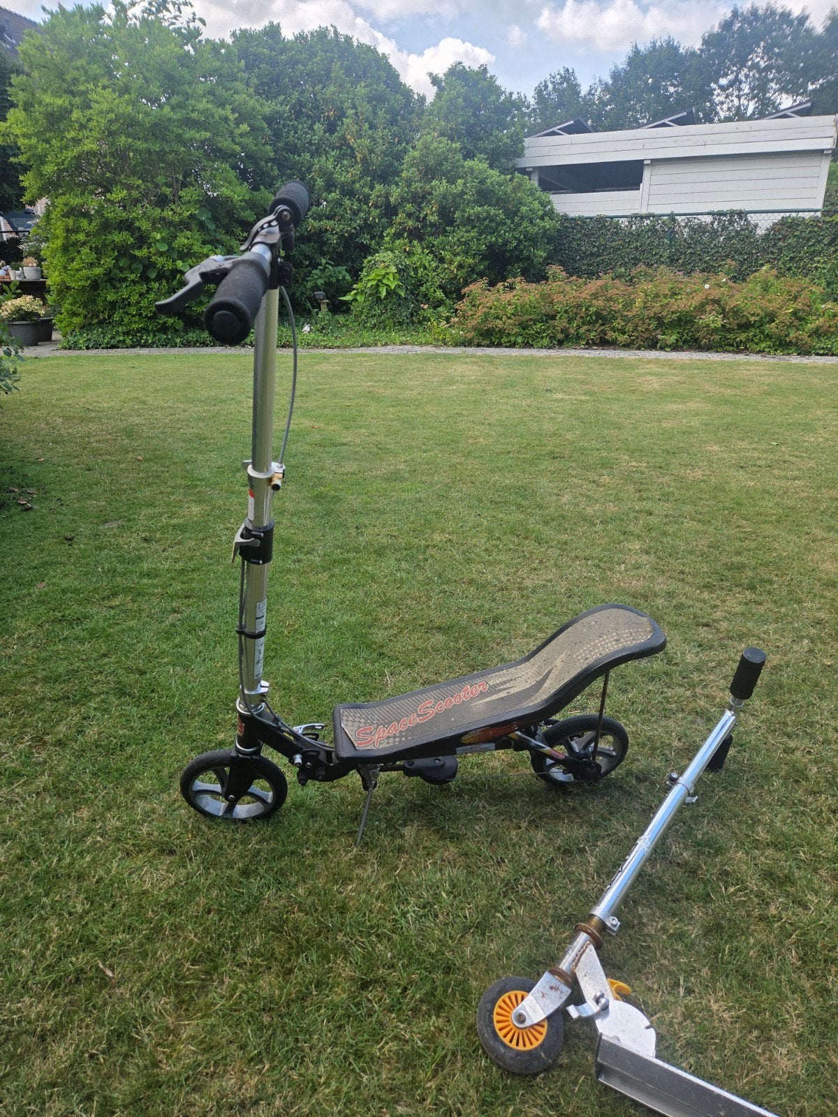 Space scooter - step, Ophalen