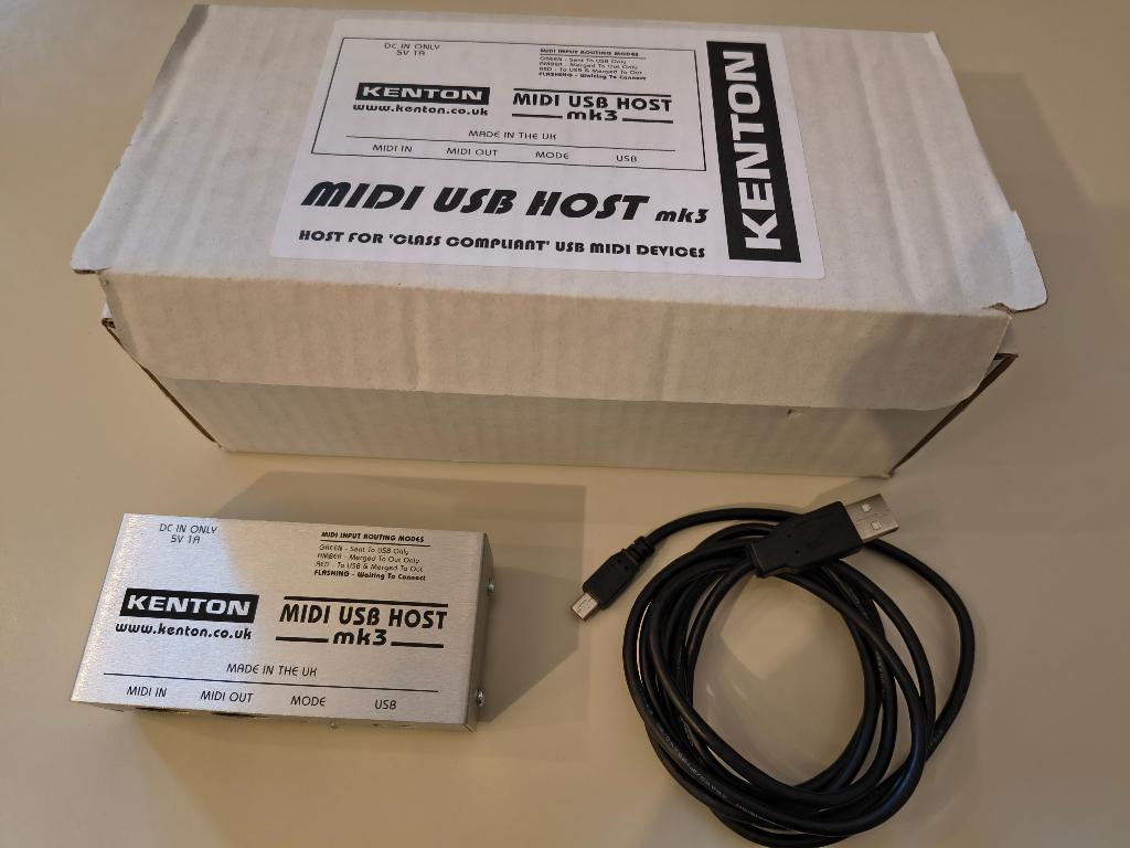 Kenton midi USB host mk3, Muziek en Instrumenten, Midi-apparatuur, Ophalen of Verzenden, Nieuw