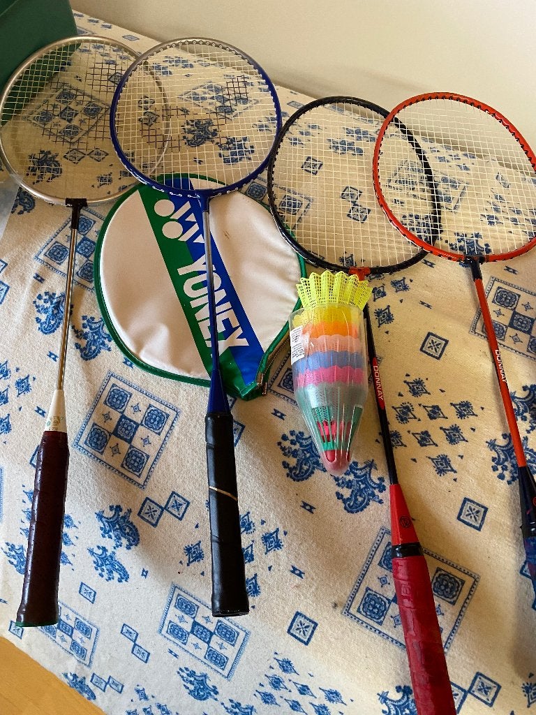 Raquettes badminton, Sports & Fitness, Enlèvement, Utilisé, Raquette(s)