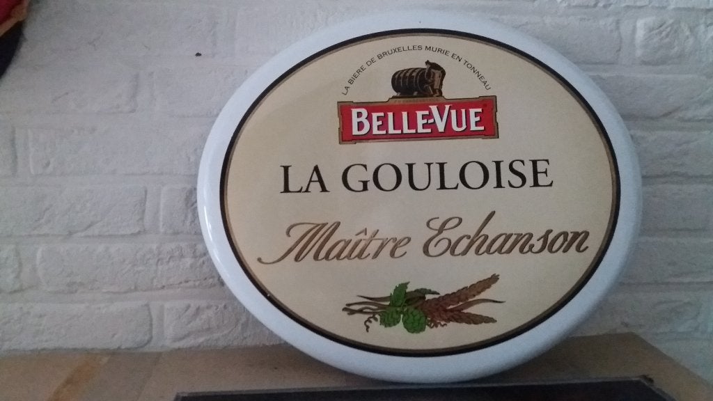emaillebord belle -vue, Verzamelen, Ophalen