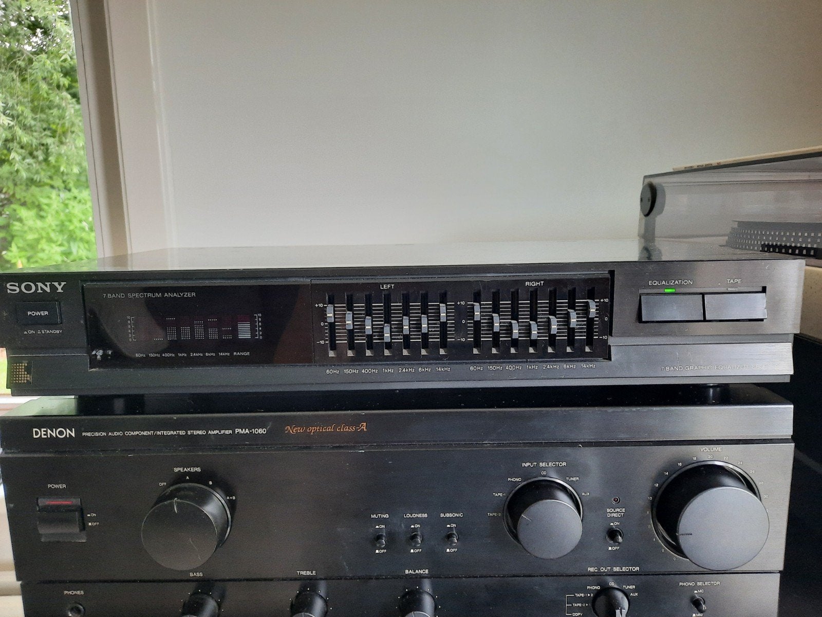 Sony SEQ-300 graphic equalizer nog in goede staat., Audio, Tv en Foto, Overige Audio, Tv en Foto, Ophalen, Gebruikt