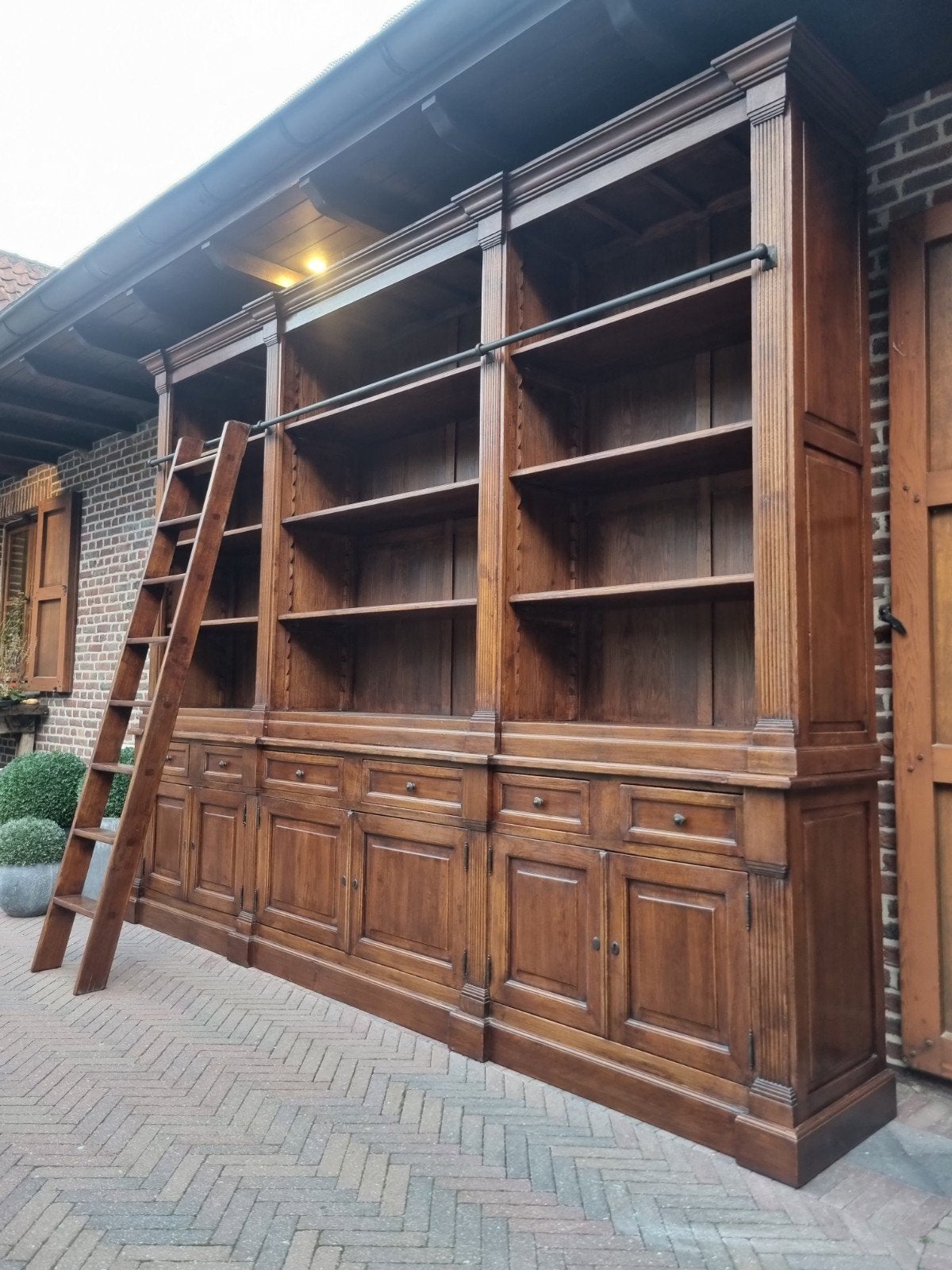 bibliothèque/bibliothèque en chêne flamant ART :, Maison & Meubles, 200 cm ou plus, Flamant, Flamant, Flamant