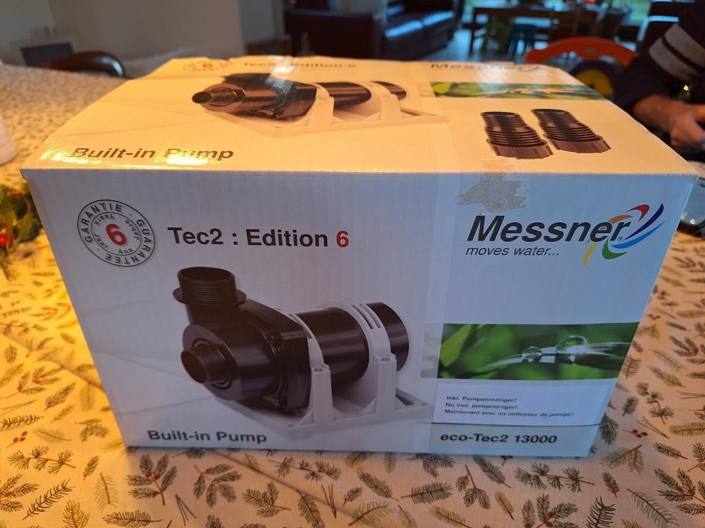 Messner eco tec 13000 vijverpomp nieuw, Enlèvement