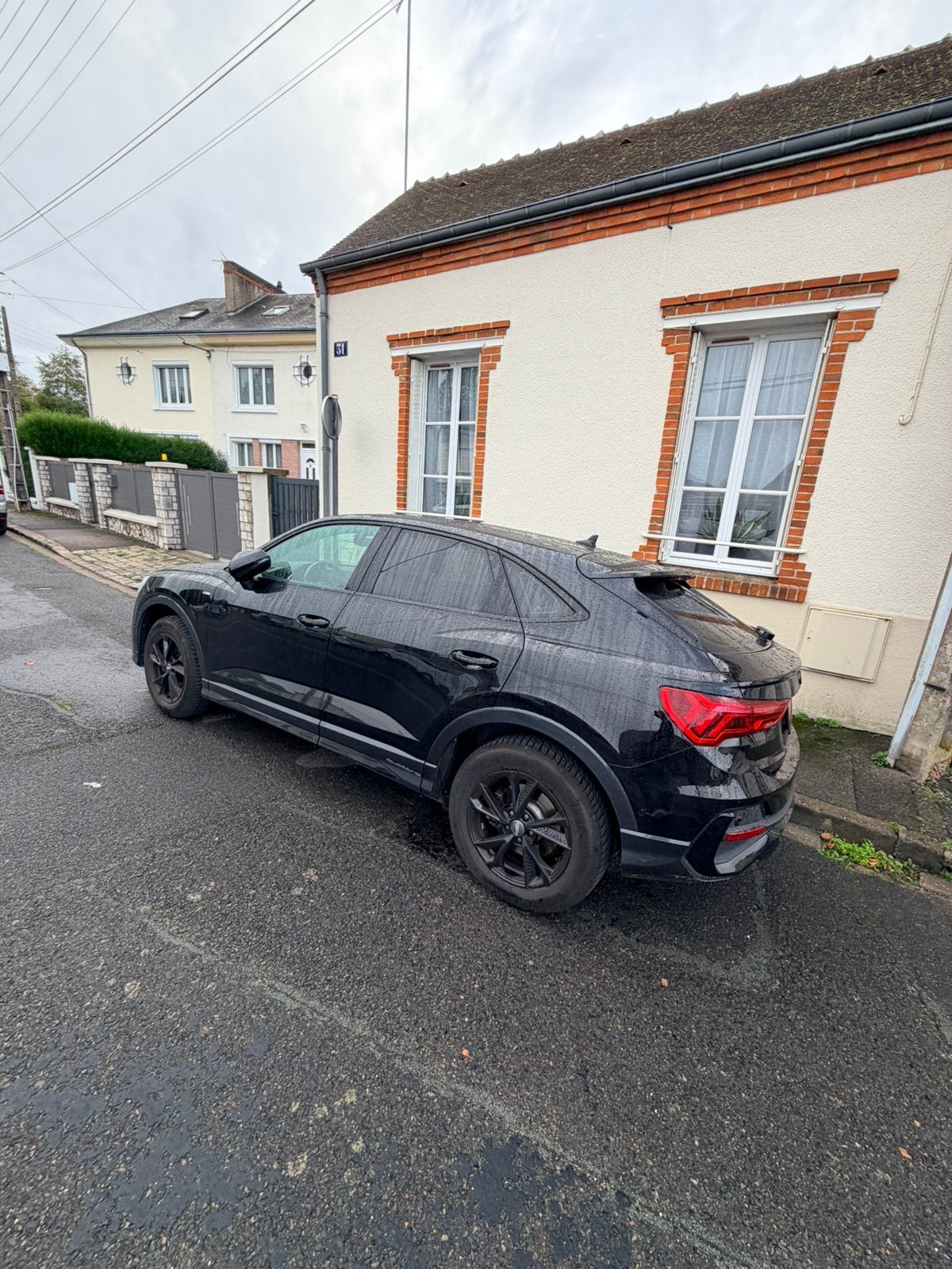 Audi Q3 Sportback, Auto's, Automaat, Zwart, Zwart, 5 zetels