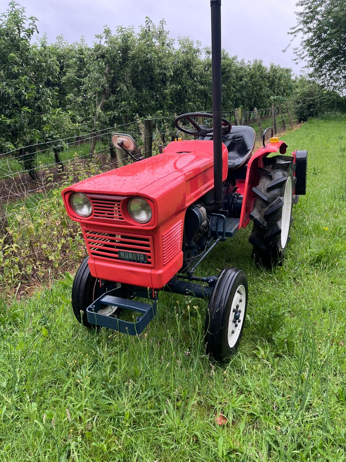 kubota l1500, Ophalen
