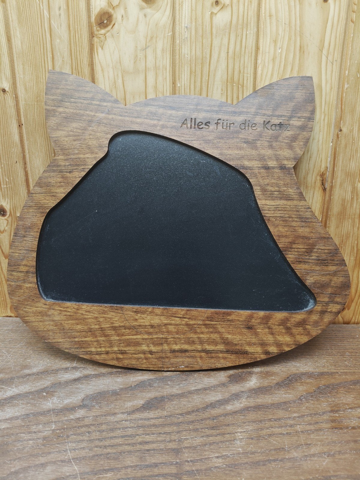 Krijtbord "kat", Huis en Inrichting, Woonaccessoires | Memoborden, Ophalen, Gebruikt, Krijtbord