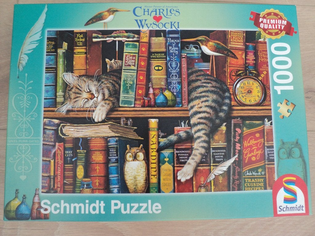 Schmidt puzzel, Hobby en Vrije tijd, Ophalen of Verzenden, 500 t/m 1500 stukjes, Zo goed als nieuw, Legpuzzel