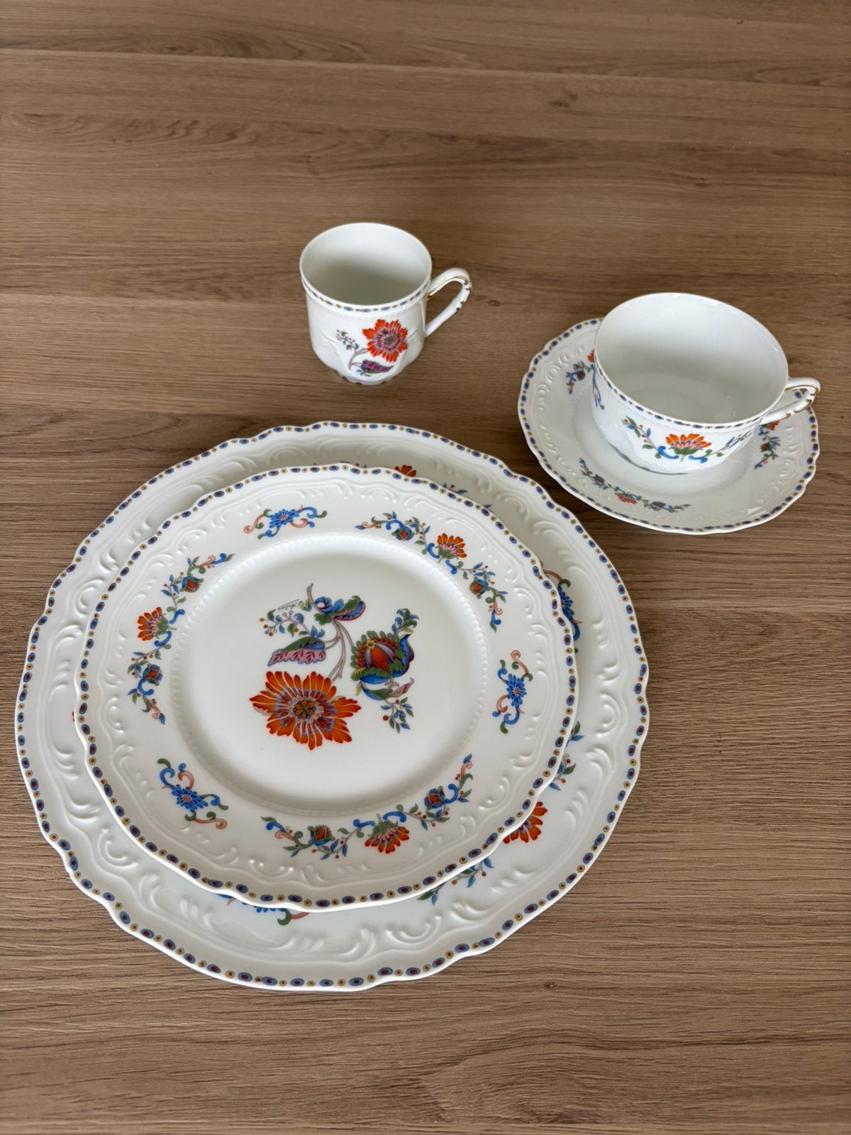 Prachtig antieke servies set van Royal Limoges France, Ophalen