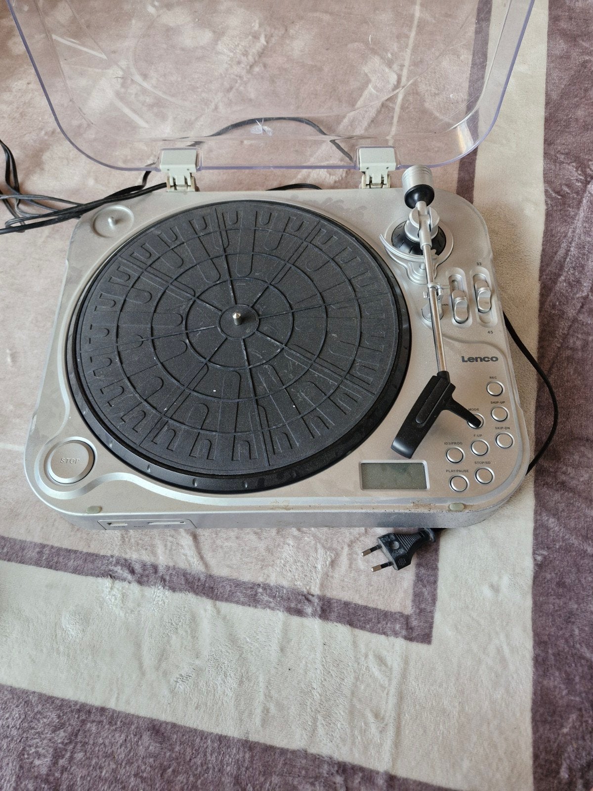 Plaatenspelers merk lenco, TV, Hi-fi & Vidéo, Tourne-disques, Autres marques, Enlèvement, Utilisé, Connexion USB