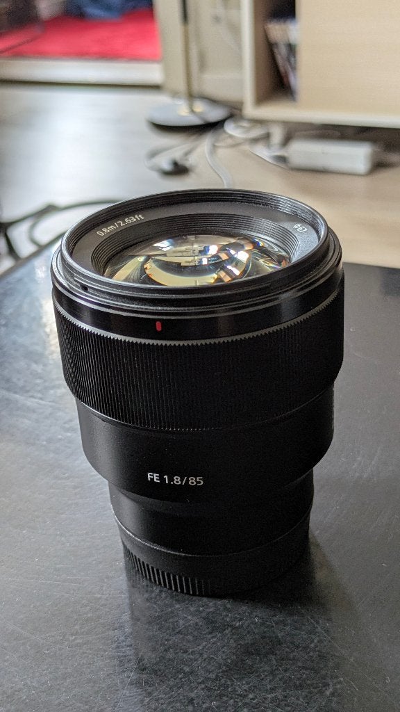 Sony 85mm 1.8, Enlèvement, Comme neuf, Lentille standard
