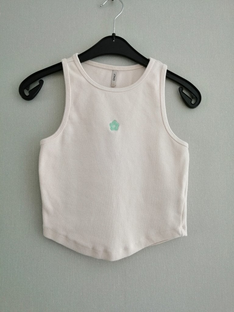 mooie crop top Only maat XS, Ophalen of Verzenden, Zonder mouw, Maat 34 (XS) of kleiner, Gedragen
