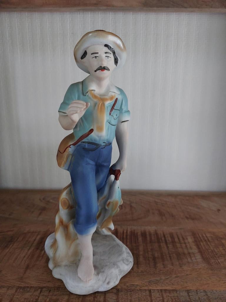 Figurine pêcheur 22 cm, Enlèvement