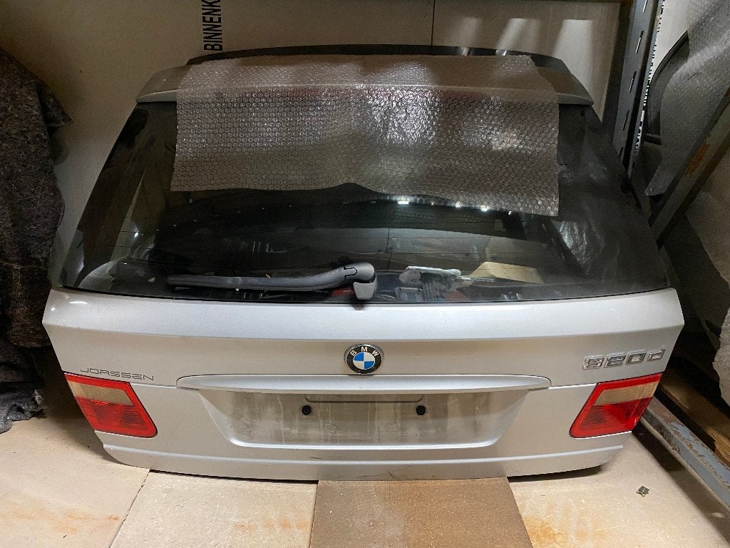 BMW E46 TOURING - STATION WAGON - KOFFER grijs Facelift, Auto-onderdelen, Ophalen, Gereviseerd, BMW, Achterklep