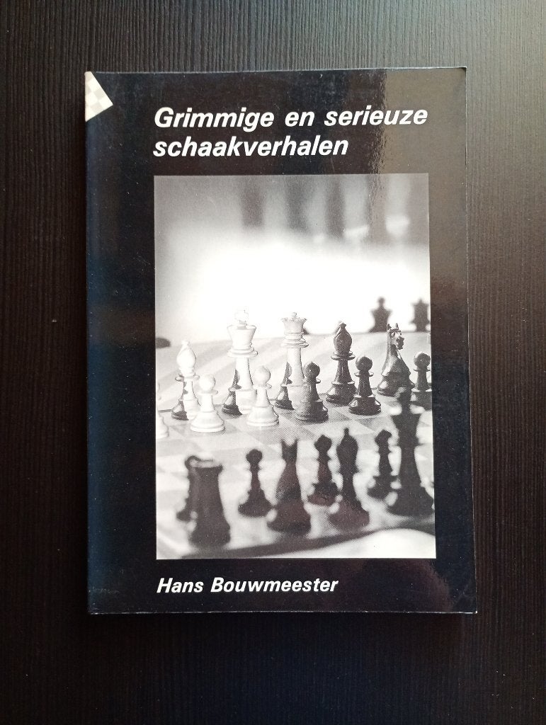 Grimmige en serieuze schaak verhalen, Hobby en Vrije tijd, Ophalen of Verzenden, Minder dan 500 stukjes, Zo goed als nieuw, Schaken