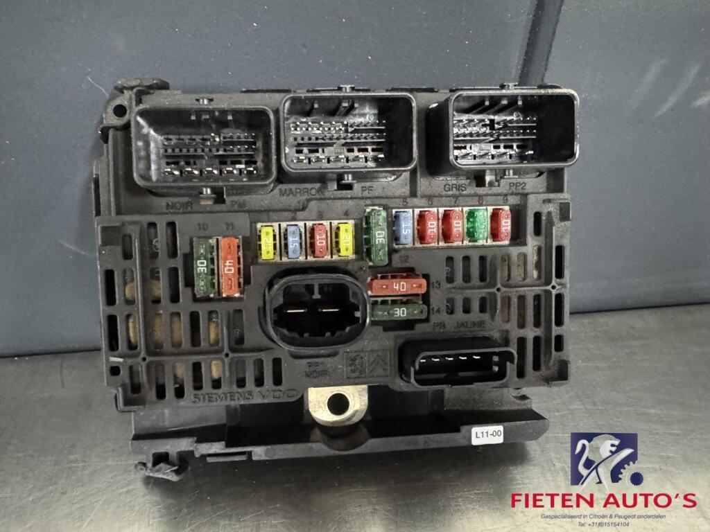 Zekeringkast Citroen Peugeot BSM L11 6500CK 9661682980, Gebruikt, Citroën, Ophalen of Verzenden, Citroen