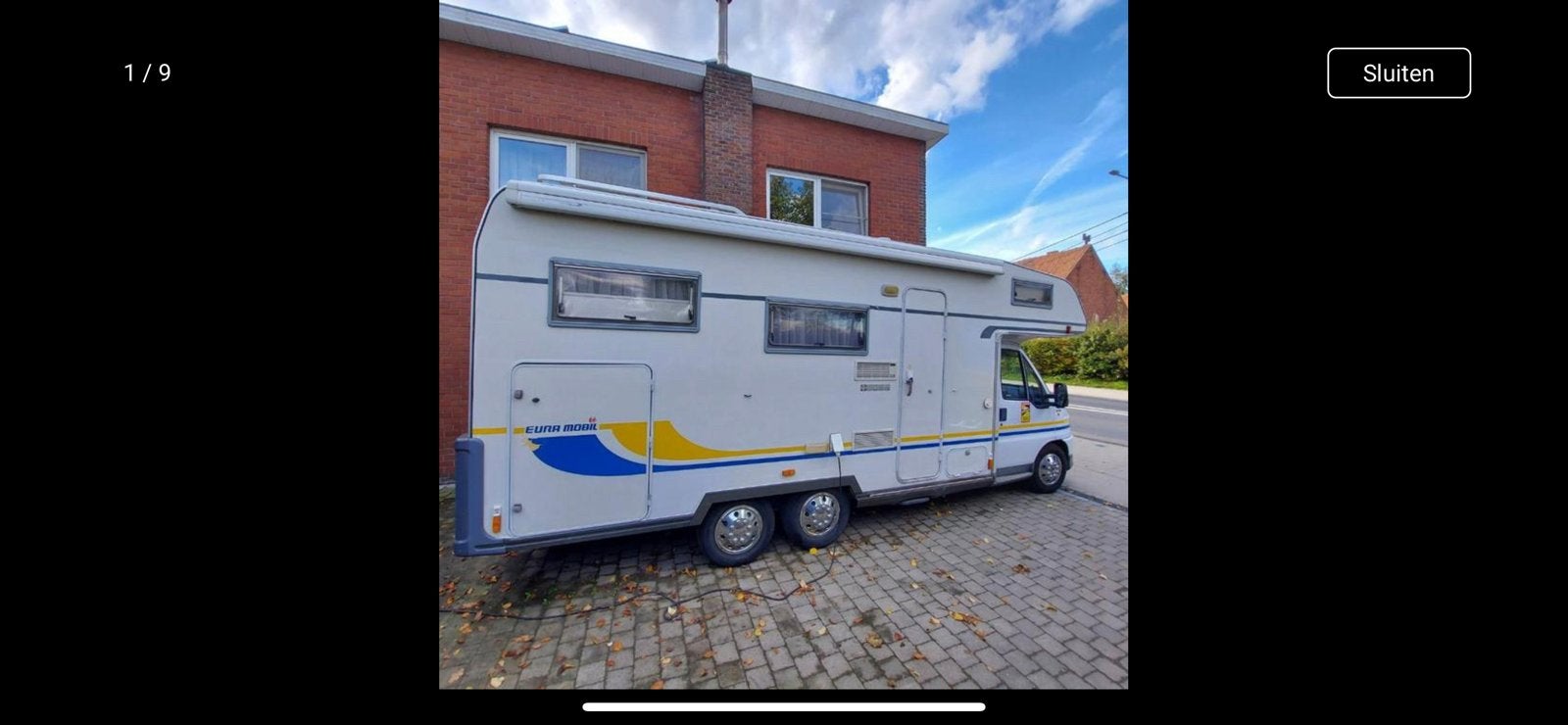 Euramobil 3 asser wintercamper, Standaard zit, Alkoof, Fiat, 6 tot 7 meter