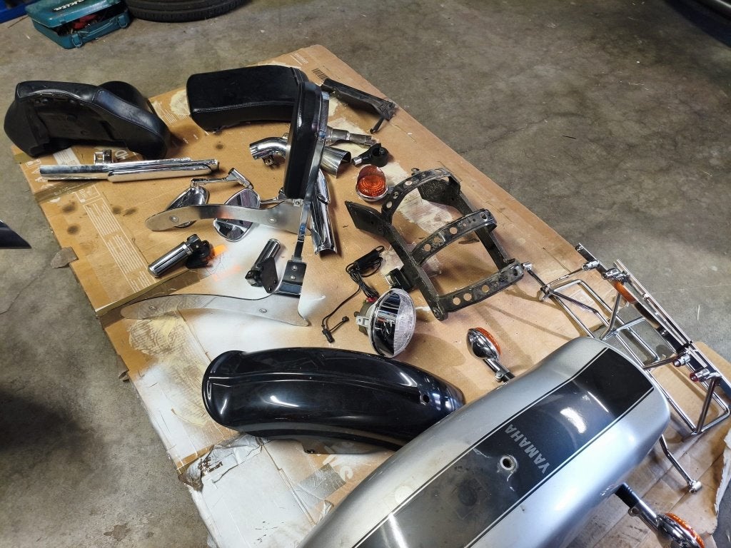 Yamaha Drag Star 1100 onderdelen te koop, Ophalen of Verzenden