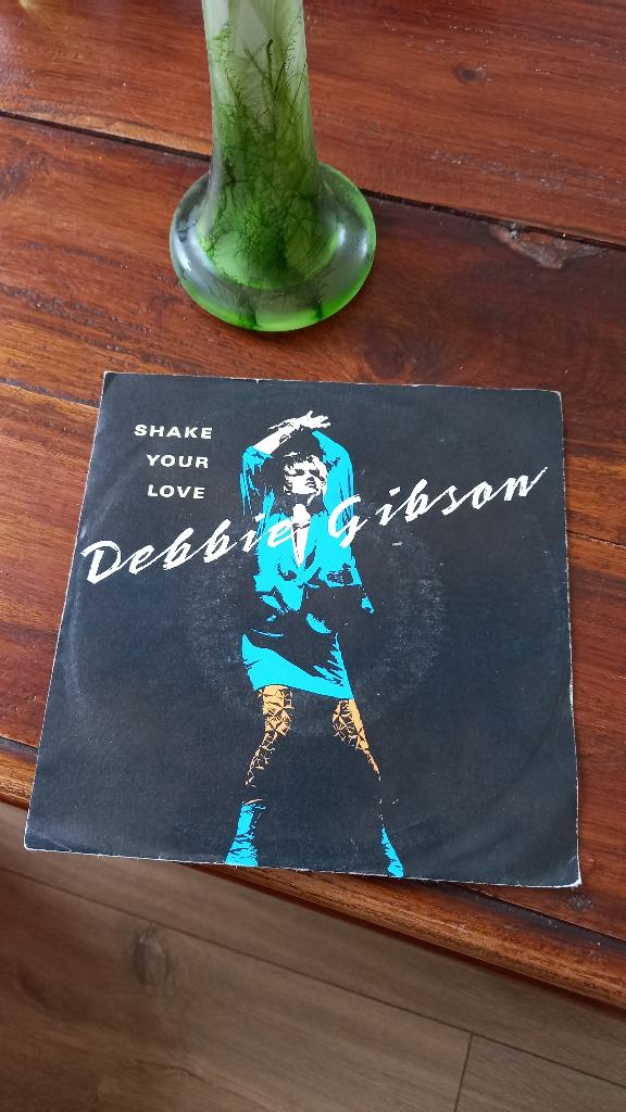 vinyl (45T) debbie gibson "shake your love", Enlèvement, Utilisé