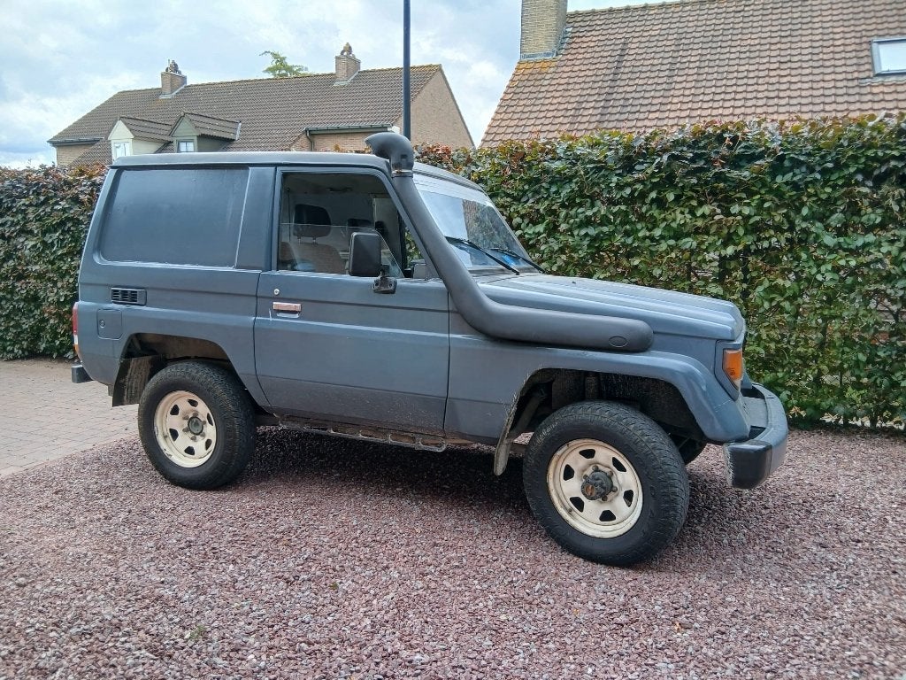 Toyota Landcruiser LJ70 - 1990, Stof, Zwart, Blauw, Particulier