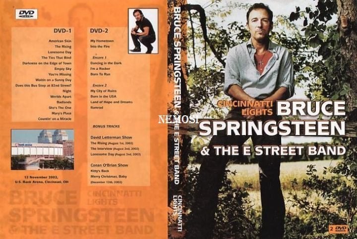2xDVD - Bruce SPRINGSTEEN - CINCINNATTI LIGHTS, Verzenden, Nieuw in verpakking, Concert