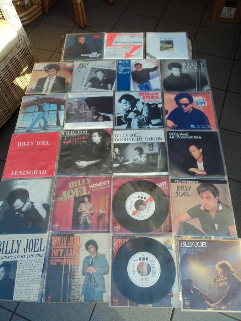 Billy Joel, lot de 23 singles pour 25 euros !, Enlèvement ou Envoi, Utilisé, Pop, 7 pouces