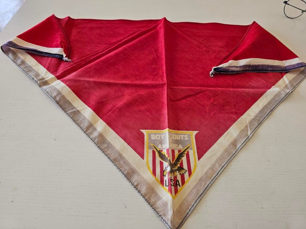 scouts sjaal nekdoek vintage boy scouts of amerika U.S.A, Enlèvement ou Envoi