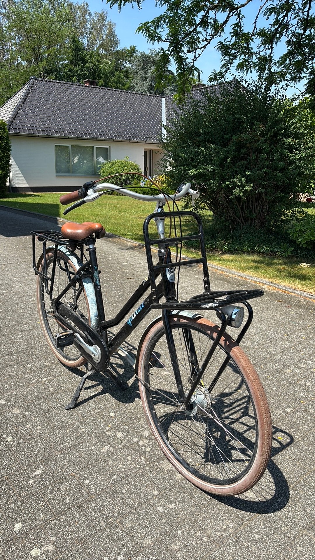 Damesfiets, Ophalen, Gebruikt