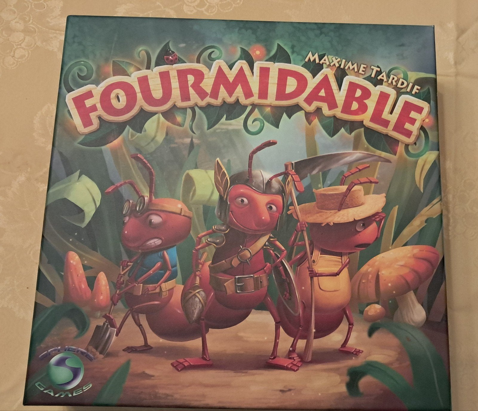 Jeux de société " Fourmidable " (comme neuf ), Enlèvement