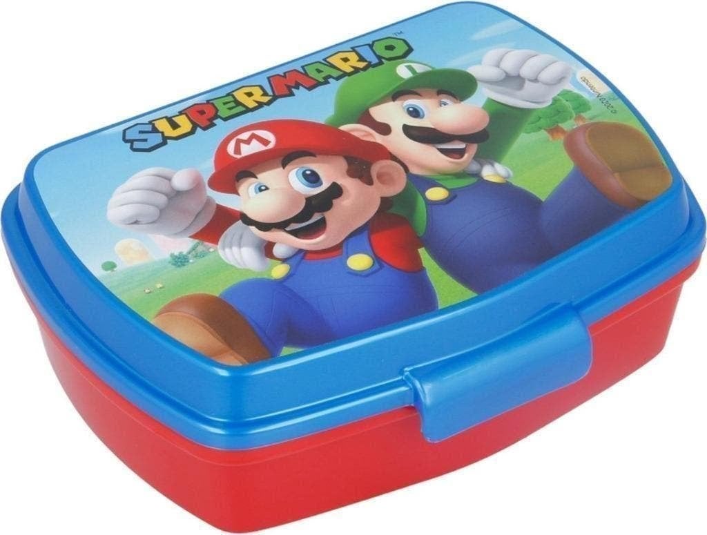 Super Mario Bros Broodtrommel / Brooddoos / Lunchbox, Ophalen of Verzenden, Nieuw