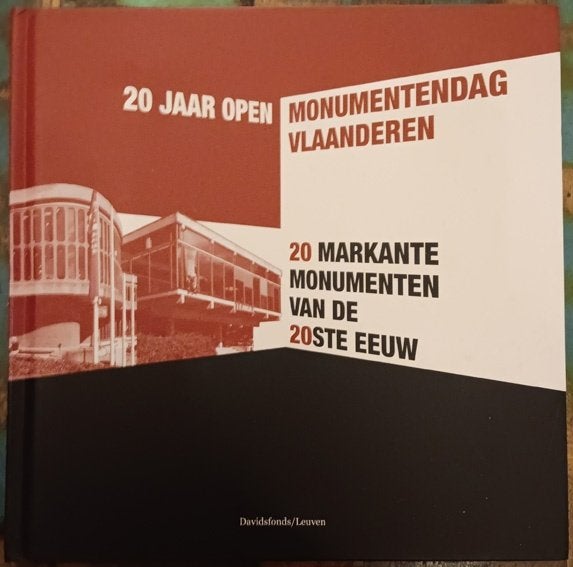 20 jaar Open Monumentendag Vlaanderen, Livres, Enlèvement ou Envoi, Diverse auteurs, Comme neuf, Architecture général