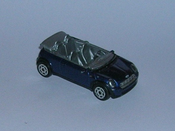 Majorette Mini Cooper Cabrio, Enlèvement, Voiture