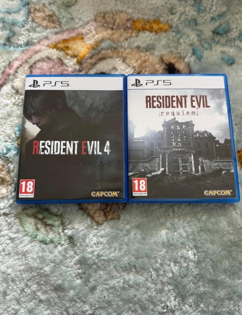 Resident Evil 4 + Resident Evil Requiem, Games en Spelcomputers, Ophalen of Verzenden, Zo goed als nieuw