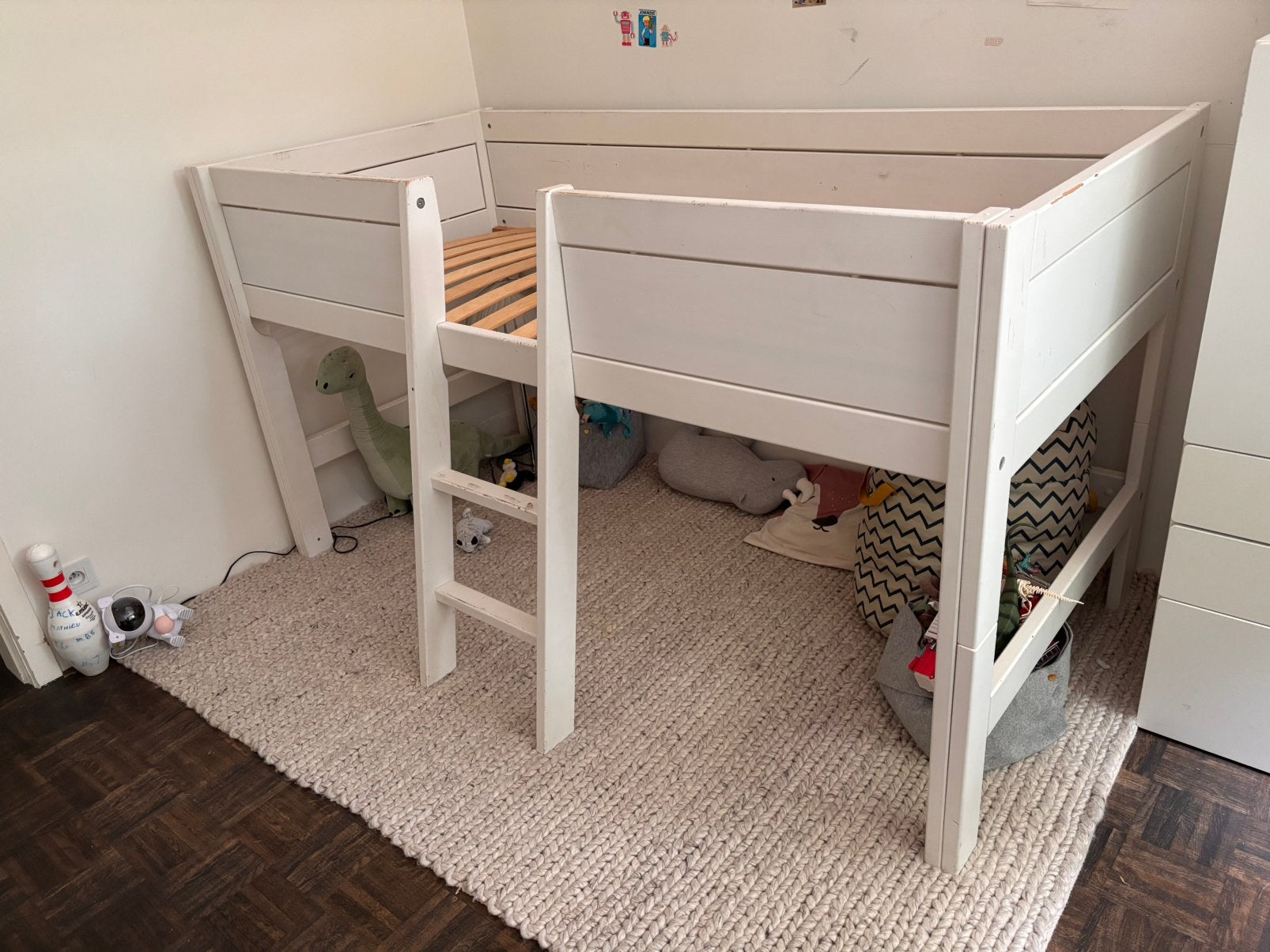 Smastad halfhoogslaper, Kinderen en Baby's, Ophalen, Gebruikt, Halfhoogslaper