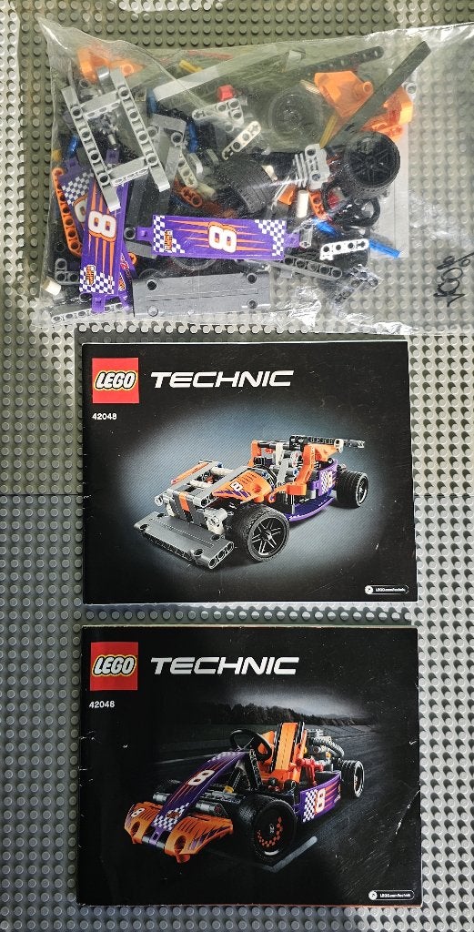 Lego Technic 42048 Race Kart, Enfants & Bébés, Jouets | Duplo & Lego, Comme neuf, Lego, Ensemble complet, Complet, Instructions incluses