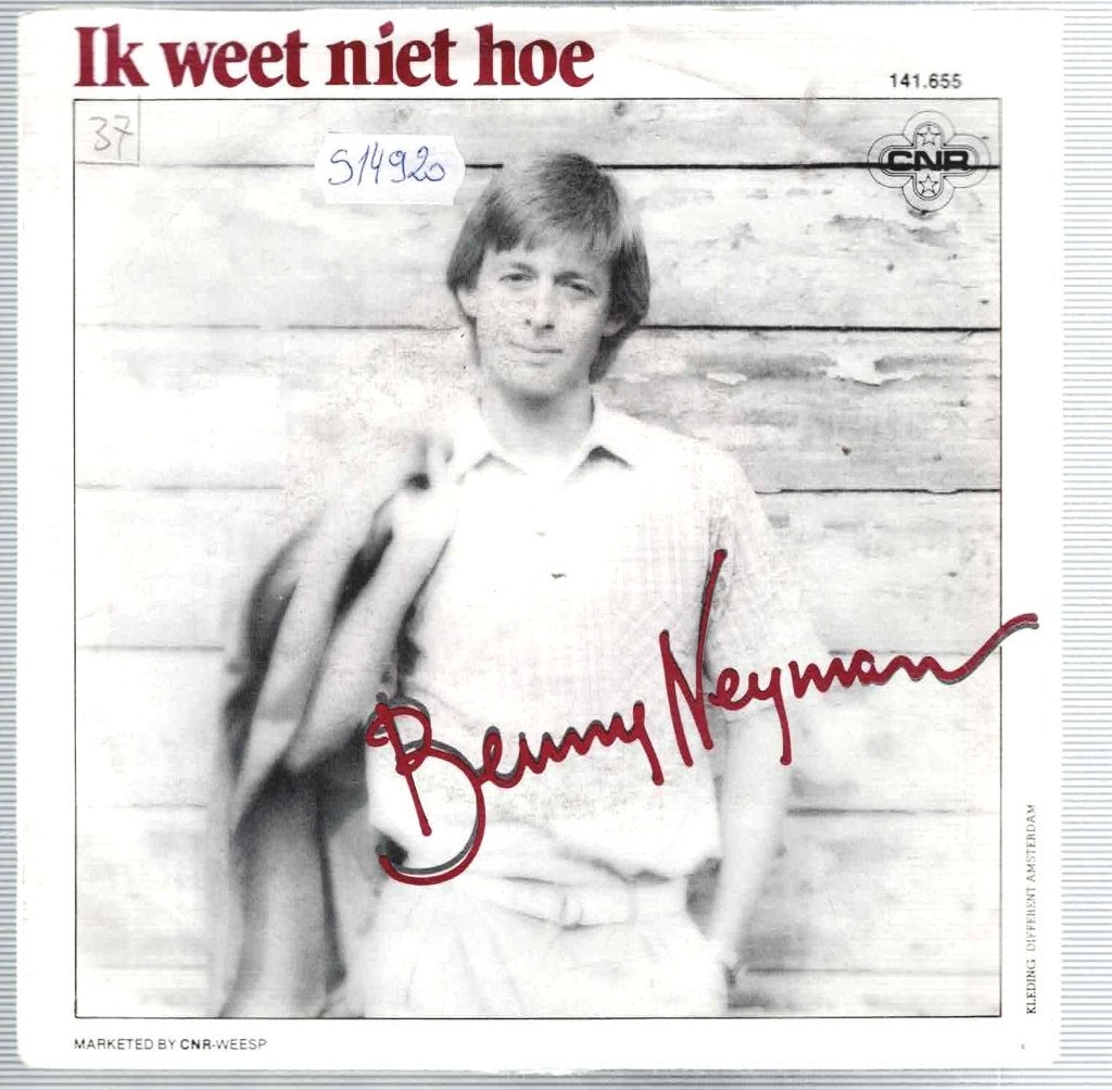 Vinyl, 7"  /  Benny Neyman – Ik Weet Niet Hoe, Ophalen of Verzenden, Overige formaten, Overige typen
