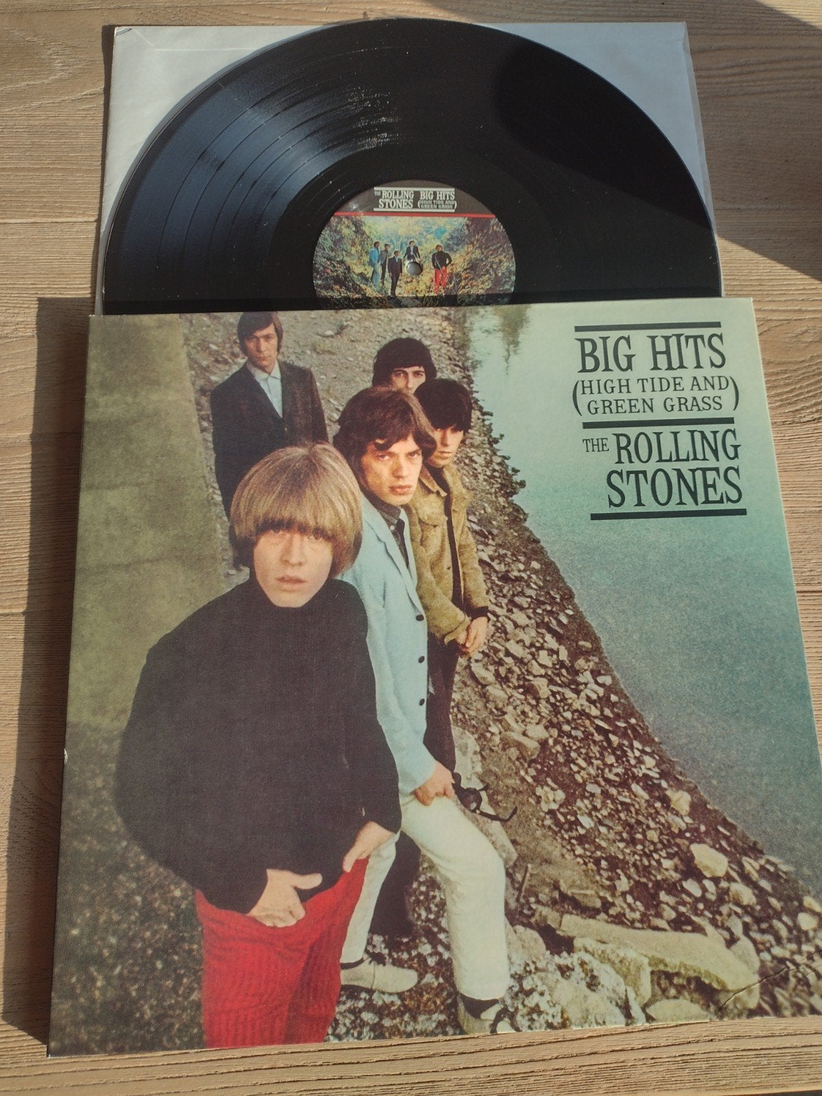LP: ROLLING STONES: BIG HITS HIGHT TIDE AND GREEN GRASS, Cd's en Dvd's, LP, Blues Rock, Ophalen of Verzenden, Zo goed als nieuw