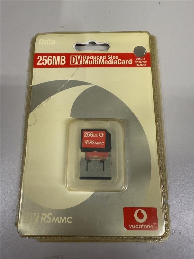 256MB dv rsmmc mulimedia memory card, Audio, Tv en Foto, Foto | Geheugenkaarten, Ophalen of Verzenden, Nieuw
