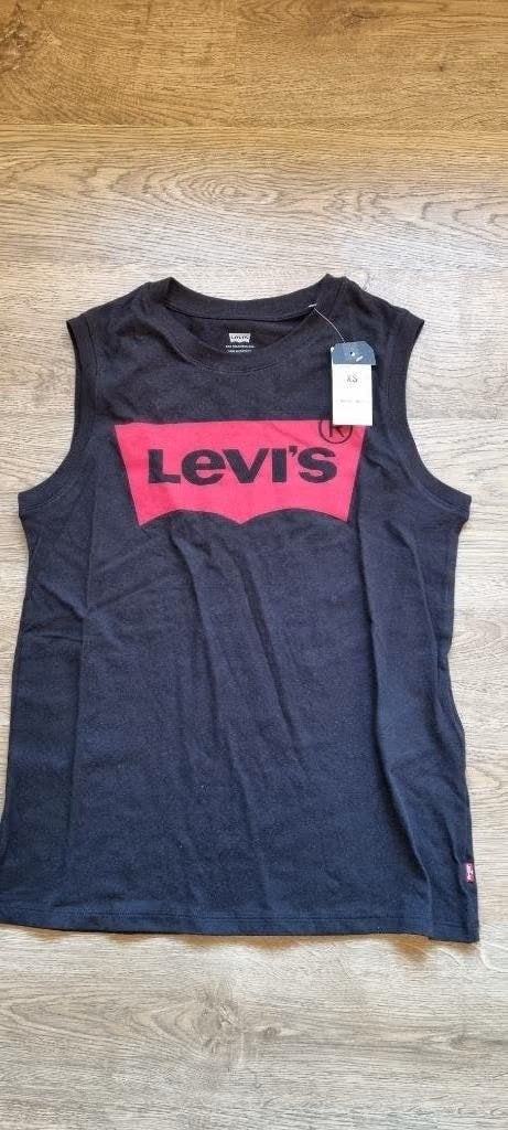 t-shirt of marcelleke LEVI'S zonder mouwen maat XS - NIEUW, Neuf, Levi's, Enlèvement ou Envoi, Taille 46 (S) ou plus petite